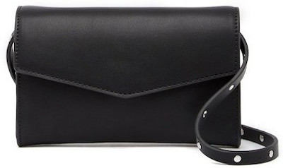 

French Connection Women Casual Black PU Shoulder Bag