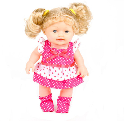 

Baybee Cute Looking Doll For baby Soft Plush Toy | Move Doll for Toddlers & Infant Baby Toys With 10" Inch Baby Doll| Suitable for 3 years olds and up Year Olds Kids (Pink) - 10 inch(Pink)