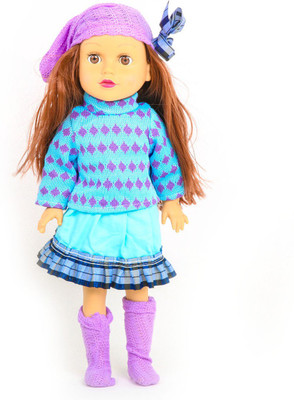 

Baybee Cute Looking Doll For baby Soft Plush Toy | move Doll for Toddlers & Infant Baby Toys With 18" Inch Baby Doll| Suitable for 3 years olds and up Year Olds Kids (Pink) - 18 inch(Multicolor)