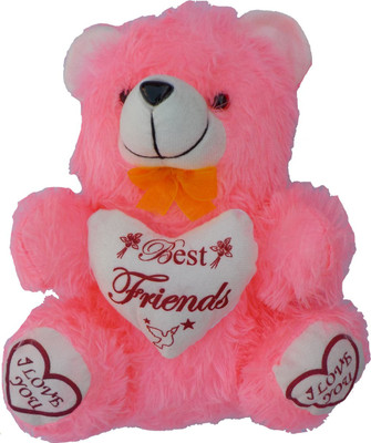 

andy gifts Pink Soft teddy Bear-35cm - 35 mm(Pink)