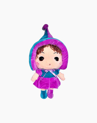 

OWO Stuffed Baby Doll for Girls Soft Toys - 40 mm(Purple)