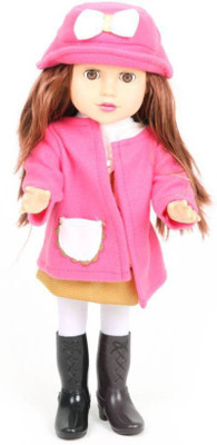 

Baybee Cute Looking Doll For baby Soft Plush Girl Toy | Move Doll for Toddlers & Infant Girl Baby Toys With 18" Inch Baby Doll| Suitable for 3 years olds and up Year Olds Kids ( Pink ) - 18 inch(Pink)