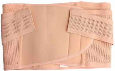 

EUBUY Breathable Postpartum Girdle Adjustable Abdominal Binder Postnatal Back Support (, Orange