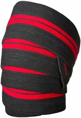 

Harbinger 46300 Red Line 78-Inch Knee Wraps for Weightlifting Knee Support (, Multicolor
