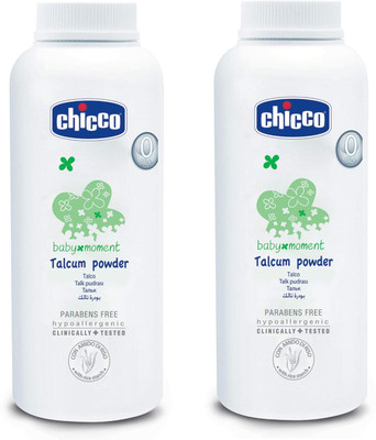 

Chicco 500 gram Talcum powder set of 2(500 g)