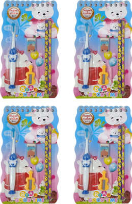 

Fully School Stationary Work and Tooth Brush for Boys and Girl Kids, Tooth Brush and Stationary Kit in Latest Design Ultra Soft Toothbrush(Pack of 20)