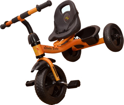 

Lovely Baby Products Kids Tricycle For Baby with Front Back Basket, Canopy & Push Parent Handle Recommended for Best baby toys 1,2,3,4,5 Years Old Children Musical Tricycle for Baby Boys & Girls Gift (GOLD) Tricycle for kids, tricycle for baby Diwali Offe