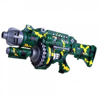 

TOYGALAXY fully automatic fantastic elite soft bullet blaster Rechargeable nerfgun(Green)