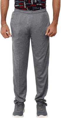 DEVOK Solid Men Grey Track Pants