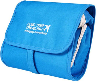 

House of Quirk Cosmetic Pouch(Blue)