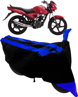 Flipkart SmartBuy Two Wheeler Cover for TVS(Jive, Black, Blue)