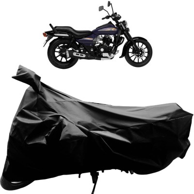 SHOOLIN Two Wheeler Cover for Bajaj(Avenger 150 Street, Black)