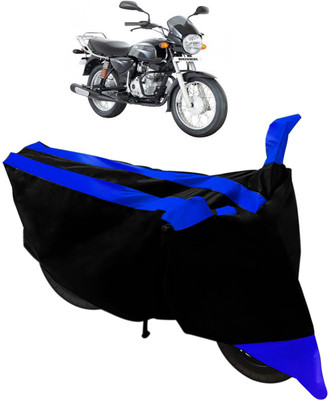 Flipkart SmartBuy Two Wheeler Cover for Bajaj(CT100, Black, Blue)