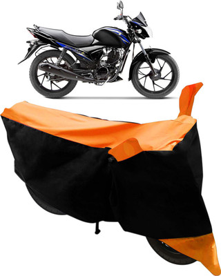 Flipkart SmartBuy Two Wheeler Cover for Suzuki(Sling Shot, Black, Orange)