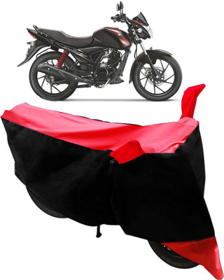 Flipkart SmartBuy Two Wheeler Cover for Suzuki(Sling Shot Plus, Black, Red)
