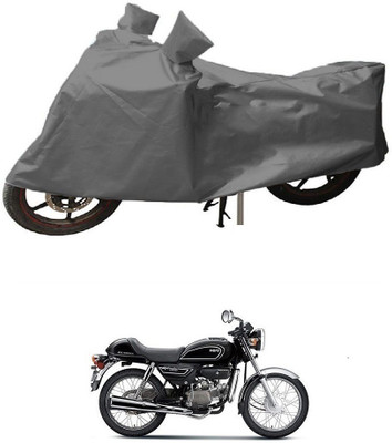 JVG Two Wheeler Cover for Hero(Splendor Pro Classic, Grey)
