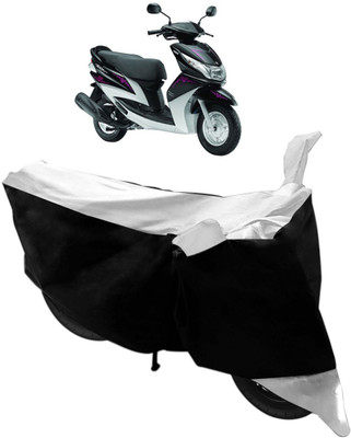 Flipkart SmartBuy Two Wheeler Cover for Yamaha(Ray, Black, Silver)