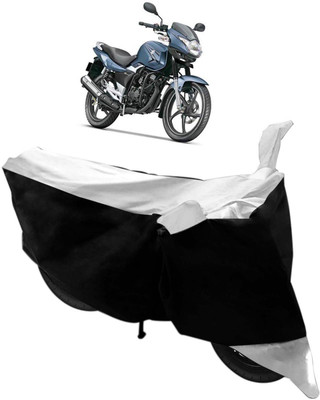 Flipkart SmartBuy Two Wheeler Cover for Suzuki(GS 150R, Black, Silver)
