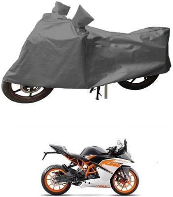 JVG Two Wheeler Cover for KTM(RC 200, Grey)