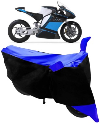 Flipkart SmartBuy Two Wheeler Cover for Kinetic(Nova, Black, Blue)