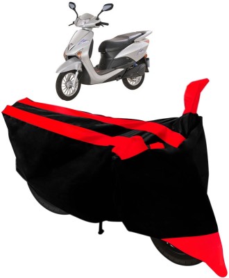 Flipkart SmartBuy Two Wheeler Cover for Indus(Yo EXL, Black, Red)