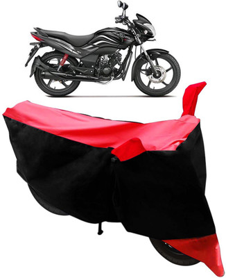 Flipkart SmartBuy Two Wheeler Cover for Hero(Passion Xpro, Black, Red)