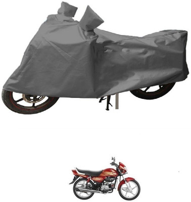 JVG Two Wheeler Cover for Hero(CD deluxe, Grey)