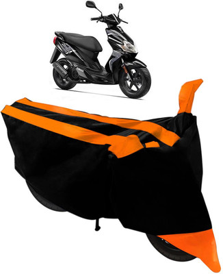Flipkart SmartBuy Two Wheeler Cover for Yamaha(Jog R, Black, Orange)