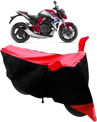 Flipkart SmartBuy Two Wheeler Cover for Honda(CB 1000R, Black, Red)