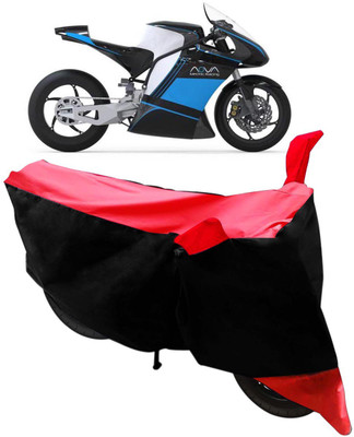 Flipkart SmartBuy Two Wheeler Cover for Kinetic(Nova, Black, Red)