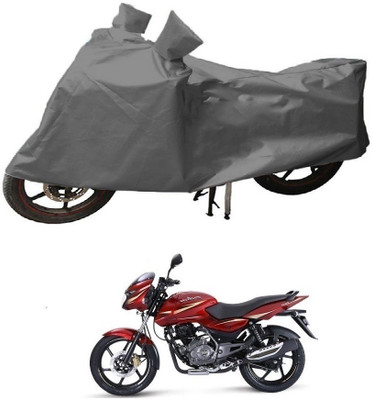 JVG Two Wheeler Cover for Bajaj(Pulsar 150 DTS-i, Grey)