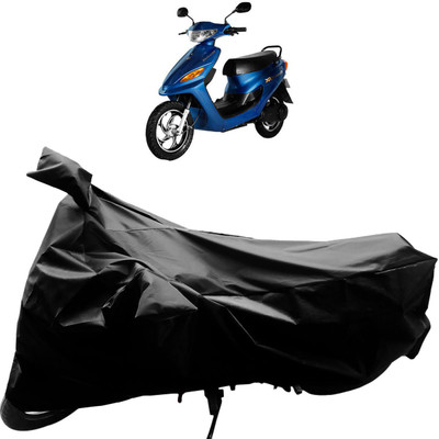Purpleheart Two Wheeler Cover for Indus(Yo Electron, Black)