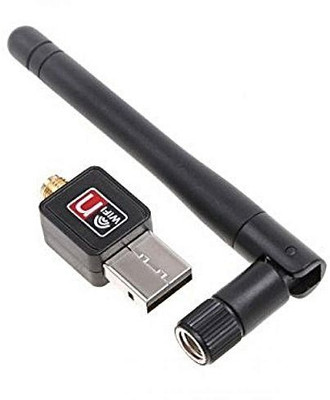 

Teconica 600 Mbps USB Wifi Dongle 600 Mbps Wireless Adapter 802 . 11 N/G/B With Antenna USB Adapter(Black)