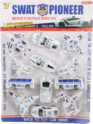 

BIG MONKEY TOYS POLICE SERICE SET(White)