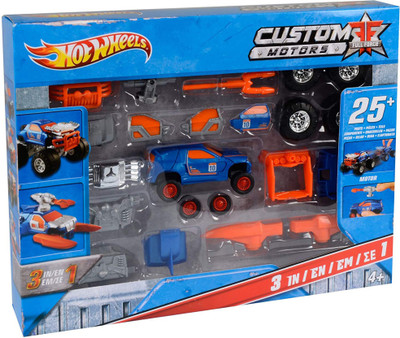 

kidoz kingdom HOT WHEELS CUSTOM MOTORS 3 IN 1(Multicolor)