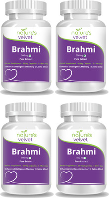 

Natures Velvet Lifecare Brahmi Pure Extract 500 mg(240)