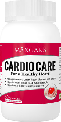

Maxgar Cardio Care Healthy Heart Support 60 Veg Capsules(60 No)