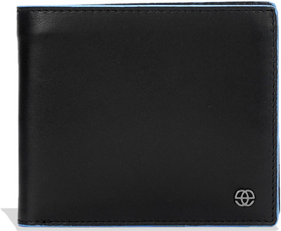 

Eske Men Multicolor Genuine Leather Wallet(4 Card Slots), Blackblue
