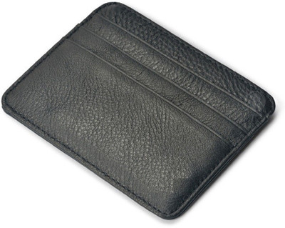 

SS Men Black Artificial Leather Card Holder(5 Card Slots)