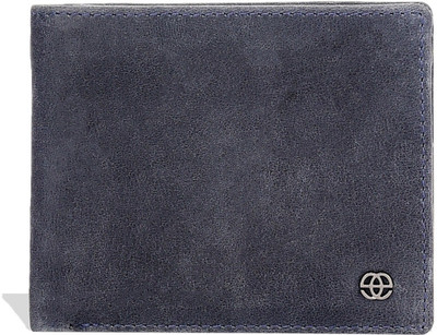 

Eske Men Blue Genuine Leather Wallet(6 Card Slots), Stormblue