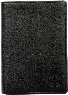 

TnW Men Formal Black Artificial Leather Wallet(4 Card Slots)