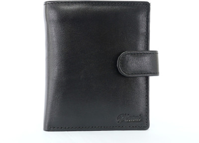 

G'leani Men Formal Black Genuine Leather Wallet(9 Card Slots)