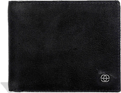 

Eske Men Multicolor Genuine Leather Wallet(6 Card Slots), Blackivory