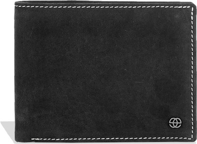

Eske Men Black Genuine Leather Wallet(10 Card Slots)