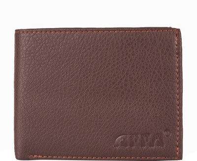 

AFFA Men Brown Artificial Leather Wallet(8 Card Slots)