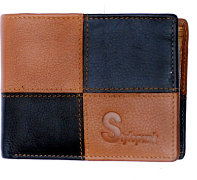 

Stylopunk Men Multicolor Genuine Leather Wallet(7 Card Slots), Multi