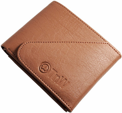 

SA Enterprises Men Formal Tan Artificial Leather Wallet(4 Card Slots)