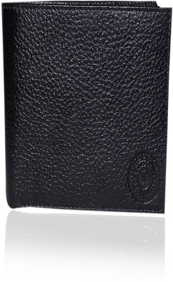 

MR Leather Men Black Genuine Leather Wallet(4 Card Slots)