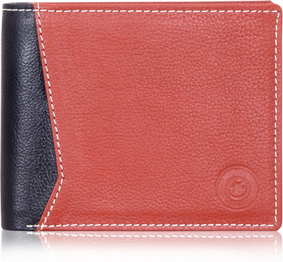 

POLLSTAR Men Tan Genuine Leather Wallet(8 Card Slots)