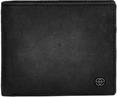 

Eske Men Grey Genuine Leather Wallet(6 Card Slots), Graphite